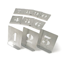 Kennedy 200mm (SET OF 10) ZINC STENCILFIGURES