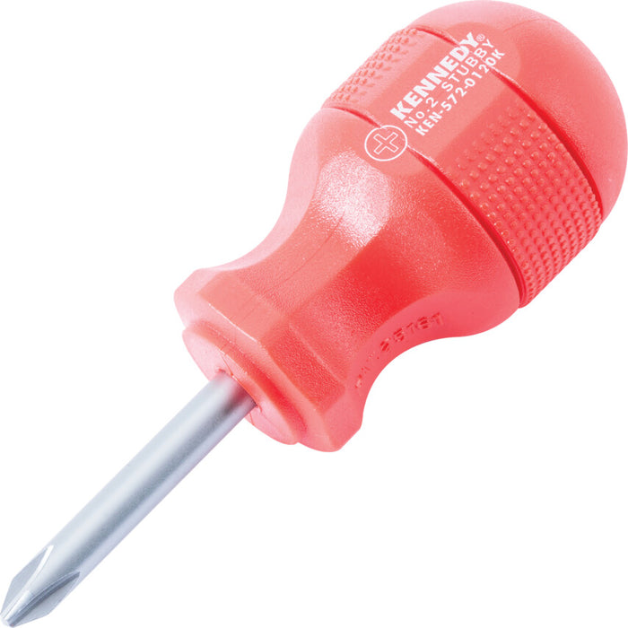 Kennedy No.2 STUBBY CROSS PT HI-GRIPSCREWDRIVER