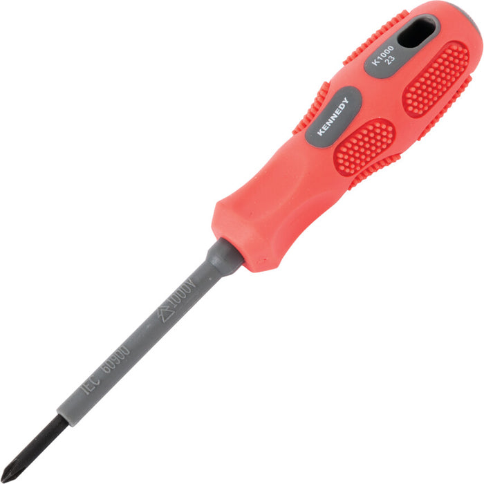 Kennedy No.0 CROSS PT VDE DUAL GRIPSCREWDRIVER
