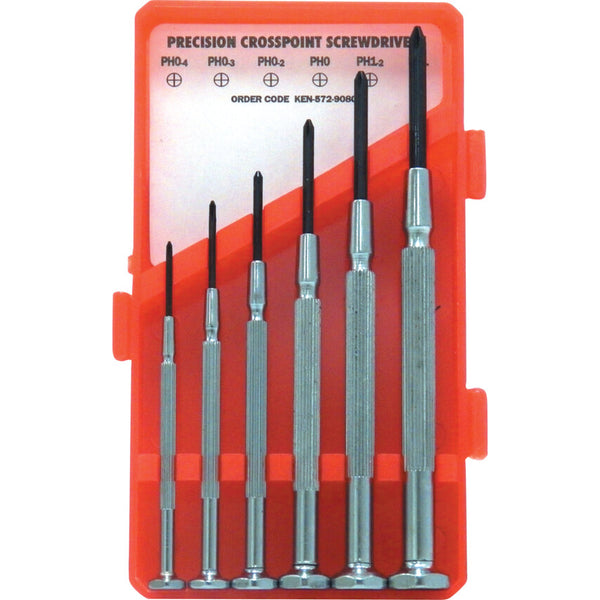 Kennedy 6-PCE PRECISION SCREWDRIVER &TOOL SET