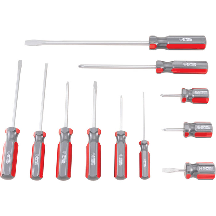 KENNEDY 11-Piece Screwdriver Set | Engineers Tool Kit | High-Quality Hand Tools