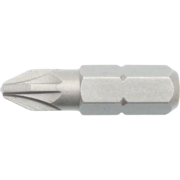Kennedy Pozidriv Screwdriver Bit No. 2 25mm 1/4