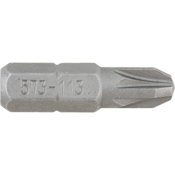 Kennedy Pozidriv Screwdriver Bit No.0 x 25mm, 1/4" Hex Driver Bit, KEN5731100K