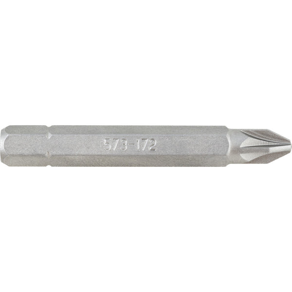 Kennedy No.2 Pozidriv Screwdriver Bit, 50mm, 1/4" Hex Shank - KEN5731720K. Durable, High-Quality.