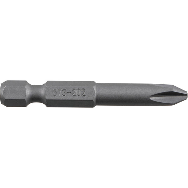 Kennedy No.2 Phillips Screwdriver Bit, 1/4 inch Drive - Cross Point Bit for Drill Driver
