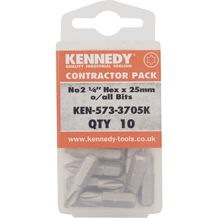 Kennedy TX20 Torx Driver Bits, 1/4