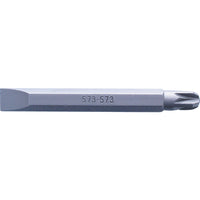 KENNEDY Pozidriv & Slotted Screwdriver Bit - Buy Online at chavda.com. No.1 Pozidriv + 4.5mm Slots/Driver Bit,1/4