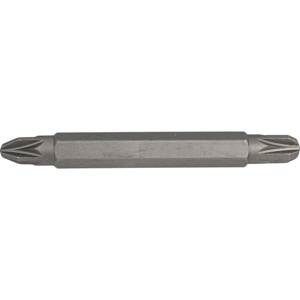 Kennedy Pozidriv Screwdriver Bit No.2+No3X60mm - 1/4\" Hex Drive, Power Tool Accessory