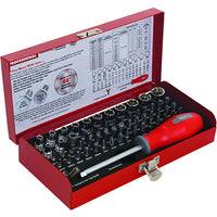 Kennedy Kengrip 60-Piece Mechanics Bit Set: Professional Tool Kit for Rounded Fasteners