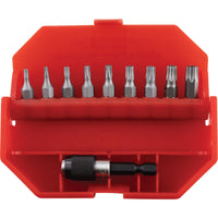 KENNEDY 10-Pce Torx Tamper-Proof Bit Set KEN5736440K: Professional Screwdriver Bits