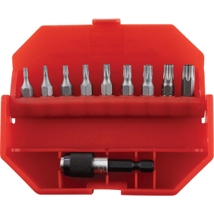KENNEDY 10-Pce Torx Tamper-Proof Bit Set KEN5736440K: Professional Screwdriver Bits