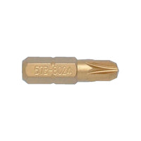 KENNEDY 573-8024 P/DRIV TIN Coated Screwdriver Bit, NO.4 Torx Bit - 5/16 inch Hex Shank