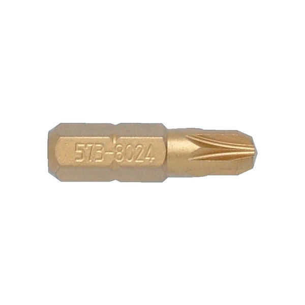 Kennedy No.3 P/Driv Tin Coated Screwdriver Bit 5/16" Hex - KEN5738214K