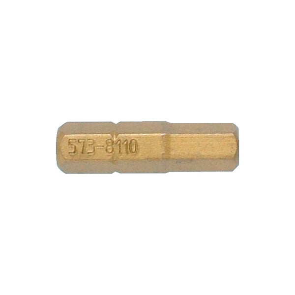 KENNEDY 1/4" Hexx5.0Mmx25Mm Titanium Screwdriver Bit KEN5738108K, high quality tool from chavda.com