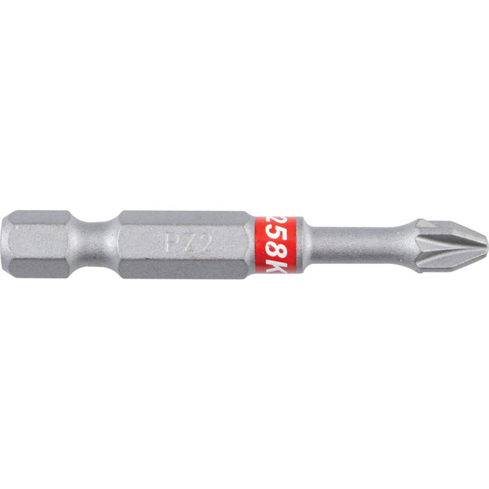 Kennedy PZ2 50mm Pozidriv Screwdriver Bit, 1/4 inch Hex Shank - KEN5738258K