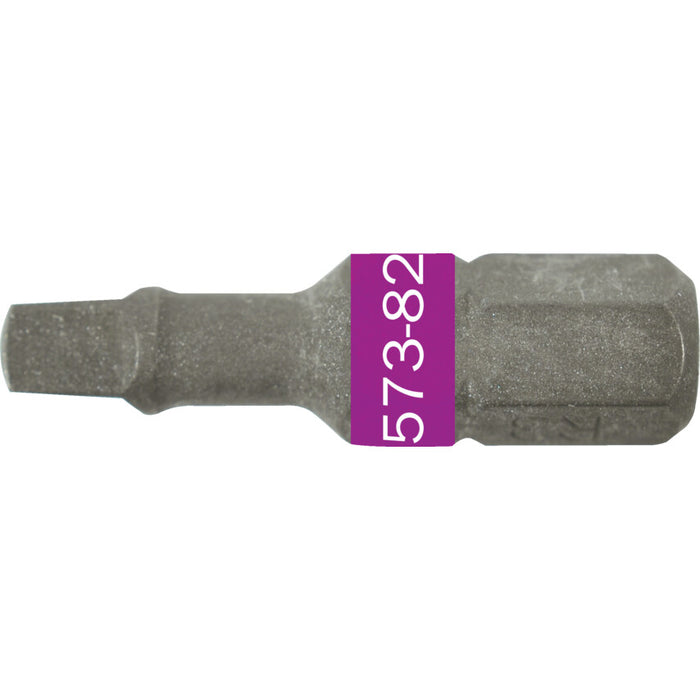 KENNEDY No.2 Square Torsion Bit, 25mm, 1/4