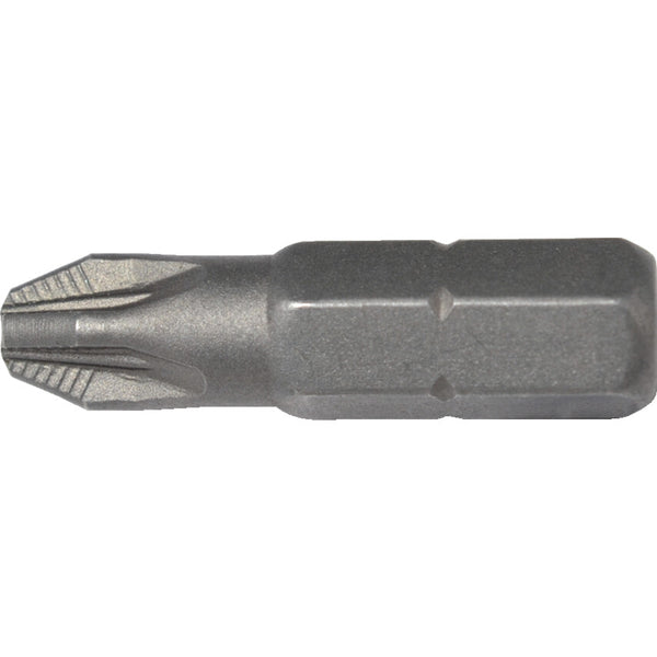 Kennedy No.2 Pozidriv Screwdriver Bit, 25mm, 1/4\" Hex Shank - Precision Driver Bit for Screws