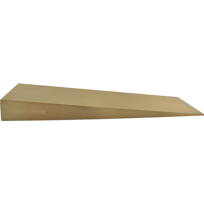 Kennedy 200x20x30mm Spark Resistant Wedge - KEN5750570K, Aluminum Bronze Non-Sparking Wedge