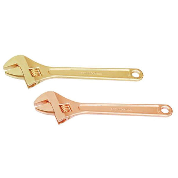 KENNEDY 375mm Spark Resistant Adjustable Wrench Be-Cu - chavda.com