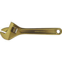 Kennedy 150mm Spark Resistant Adjustable Wrench - Al-Br Alloy, Non-Sparking Tool