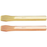 KENNEDY 16X160mm Al-Br Chisel, Non-Sparking Hex Type - Spark Resistant Tool