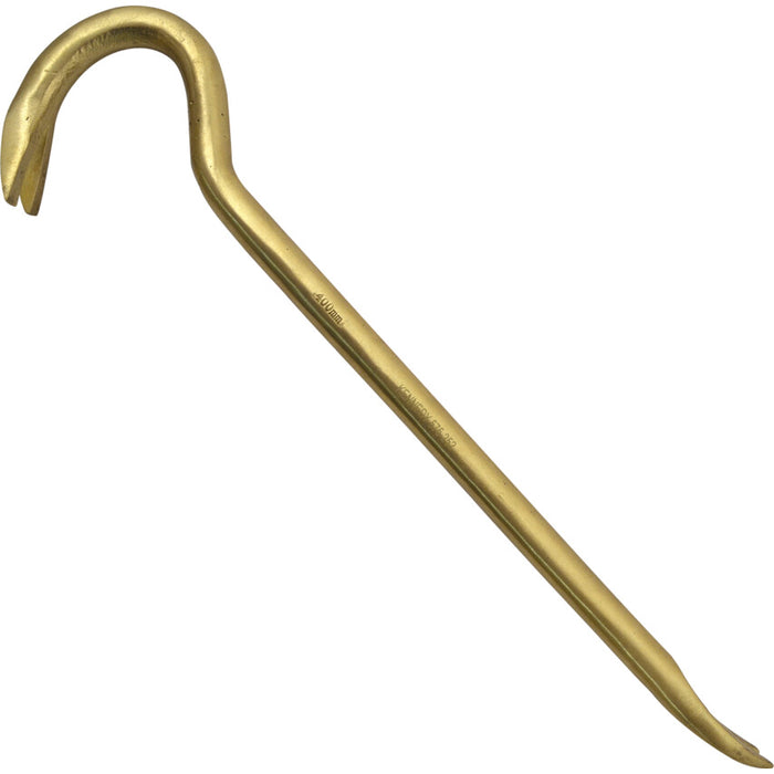 KENNEDY Spark Resistant Wrecking Bar 400mm - Aluminum Bronze Non-Sparking Tool
