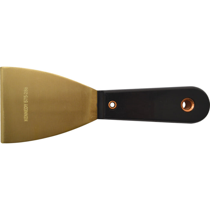 Kennedy 75mm Spark Resistant Bronze Scraper Tool | Non-Sparking Metal Scraper for Safe Work