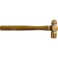 KENNEDY 1.5lb Spark Resistant Ball Pein Hammer Be-Cu: Durable tool for safe metalworking, non-sparking hammer, robust construction.