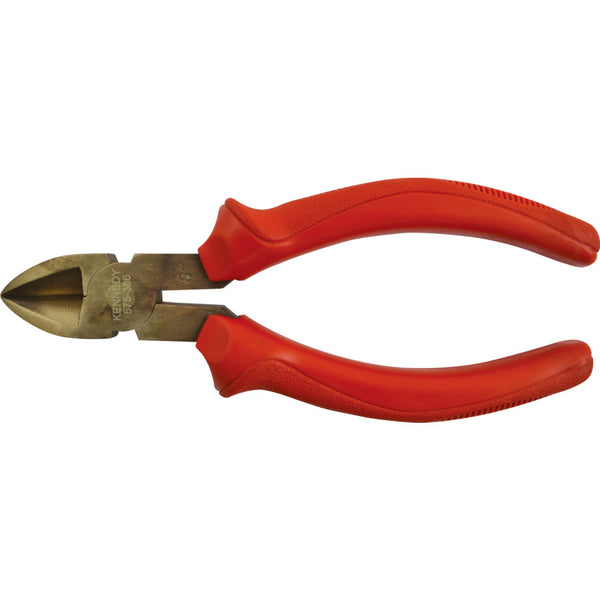 KENNEDY Pliers: 8\" Spark Resistant Diagonal Cutting Pliers Al-Br - Non-Sparking Tool