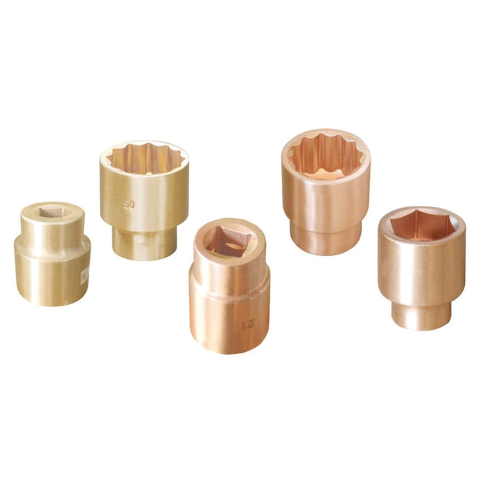 Kennedy Spark Resistant Socket Set - Non-Sparking Sockets, 1/2