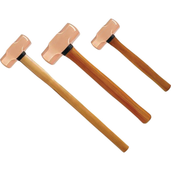 Kennedy Spark Resistant Sledge Hammer 1Kg - Copper Head Safety Tool for Explosive Environments