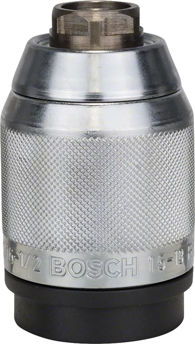 Bosch Chucks - Keyless chuck, matt chrome-plated 1,5 13 mm, 1/2