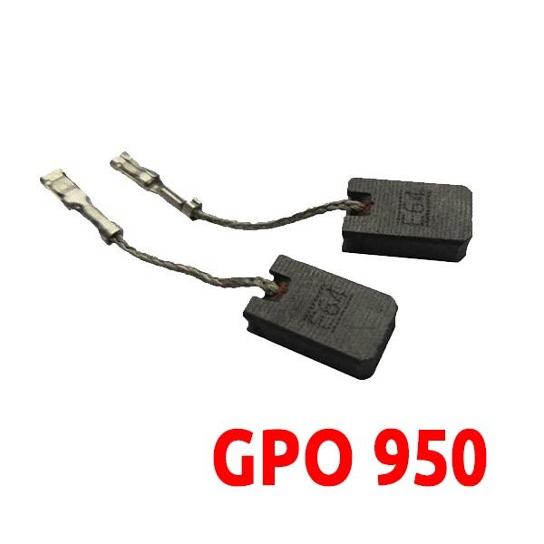 BOSCH Carbon Brush Set 1607031278 - Motor Brushes Replacement for GPO 950 Power Tools