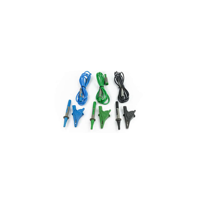 HELLERMANNTYTON Test Lead Kit: 3 Probes, Crocodile Clips, & Test Leads - UniversalKITCOMBI