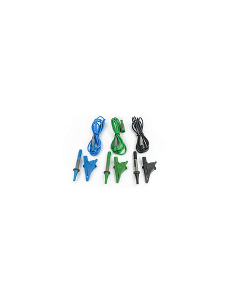 HELLERMANNTYTON Test Lead Kit: 3 Probes, Crocodile Clips, & Test Leads - UniversalKITCOMBI
