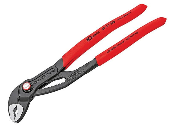 Plier Waterpump Cobra 250Mm Self Locking Quick Set