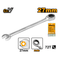 INGCO Ratchet Spanner 27mm HCSPAR271 | Chavda.com - Premium Quality Wrench