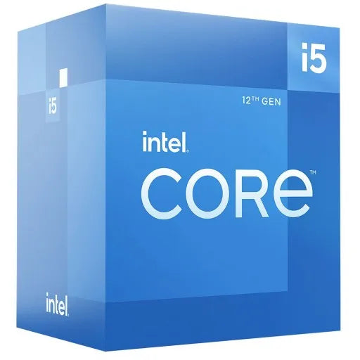 Intel Core i5 12400 Up to 4.4 GHZ; 6 Core (6P+0E); 12 Thread; 18MB Smartcache; 65W TDP - Intel Laminar RM1 Cooler included S RL5