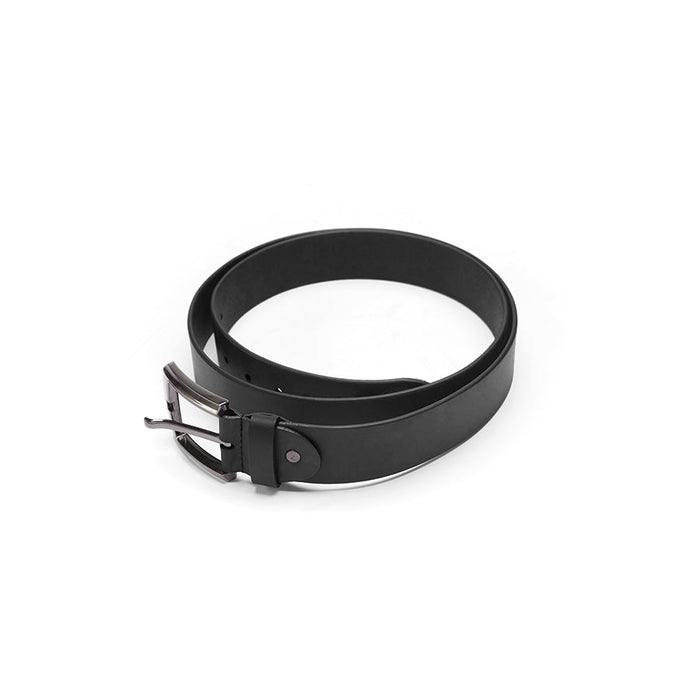 DROMEX BELT LEATHER BLACK [L] 126CM  DW-BELTBLK-L