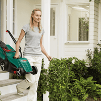 Bosch Rotak 32 Electric Lawnmower: Powerful, Lightweight, & Precise Lawn Mowing