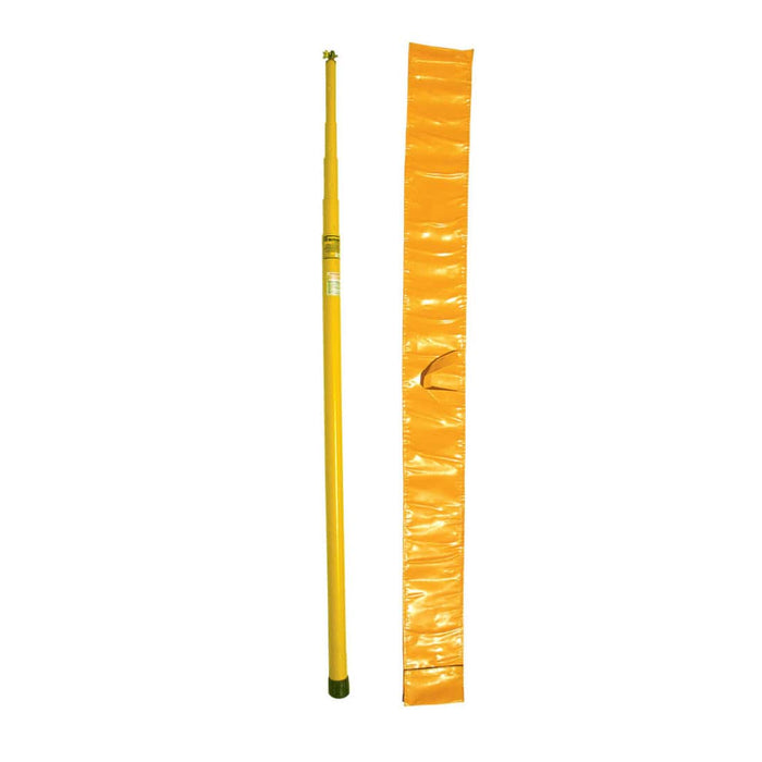 HELLERMANNTYTON Link Stick 7.62m 25ft with Bag & Calibration Certificate - Insulated Hot Stick for Electrical Safety