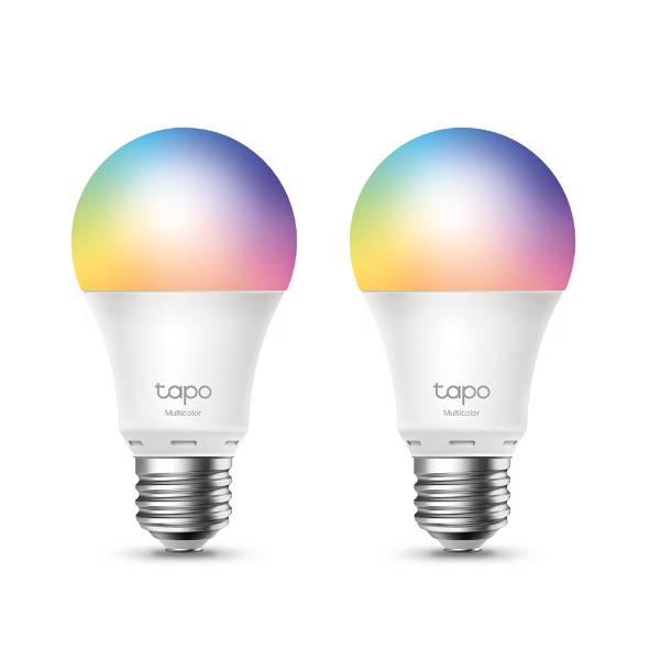Smart Wi-Fi Light Bulb, Multicolor 2 Units