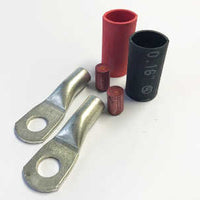 HELLERMANNTYTON HTSL208 Solder Lug Set: Terminal Connector, Pellet Lug Sleeve, Electrical Wire Connection