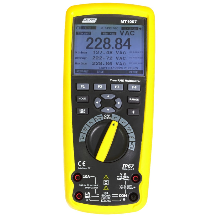 Major Tech TRMS Industrial Logger DMM MT1007