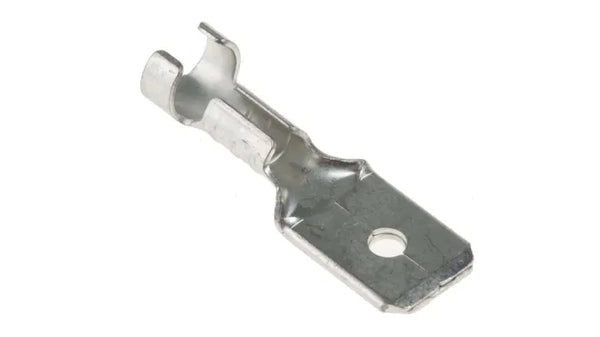 HellermannTyton Uninsulated Male Terminal, 7.0mm - Electrical Connector for Secure Connections | chavda.com