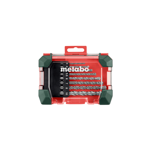 Metabo : Masonry Drill Bit Storage Case Sp, 8 Pieces - 626706000