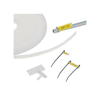 HellermannTyton : Marker Carrier Helafix Polyethylene 13mm x 25m Clear - (HCR12)