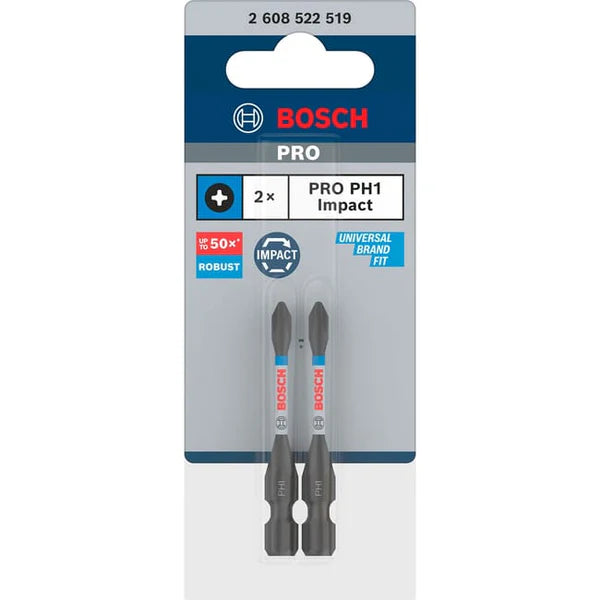 Bosch - Screwdriver bit PRO PH1 Impact - 2608522519