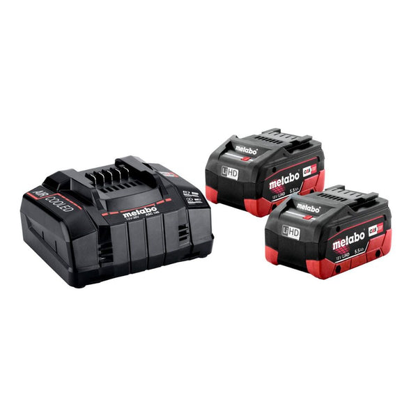 Metabo Charger And Batteries Basic Set 2 X LI-HD 5.5 AH 685122000