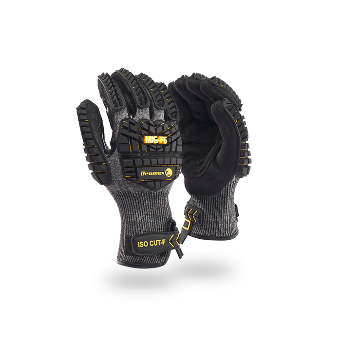 DROMEX GLOVE CUTF IMPACT & VIBRATION [12]  DG-MIG-F6-12